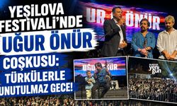 Yeşilova Festivali'nde Uğur Önür Coşkusu: Türkülerle Unutulmaz Gece