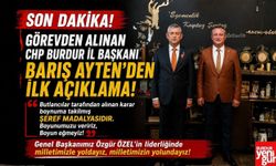 Görevden Alınan CHP Burdur İl Başkanı Barış Ayten’den İlk Açıklama: “Boynumuzu Veririz, Boyun Eğmeyiz”