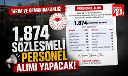 Tarım ve Orman Bakanlığı 1.874 Sözleşmeli Personel Alacak