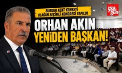 Burdur Kent Konseyi’nde Güven Tazelendi! Orhan Akın Yeniden Başkan Seçildi