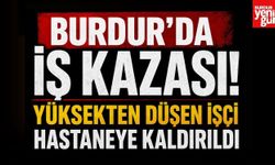 Burdur TOKİ Şantiyesi'nde İş Kazası