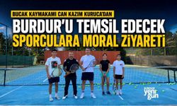 Kaymakam KURUCA’dan Burdur'u Temsil Edecek Sporculara Moral Ziyareti