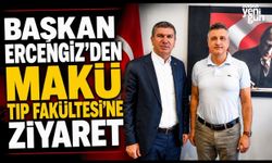 Başkan Ercengiz'den MAKÜ Tıp Fakültesi’ne ziyaret