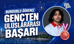 Burdurlu Gençten Uluslararası Başarı