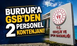Burdur’a GSB’den 2 Personel Kontenjanı
