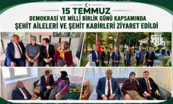 15 Temmuz Demokrasi ve Millî Birlik Günü Kapsamında Şehit Aileleri ve Şehit Kabirleri Ziyaret Edildi
