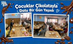 Çocuklar Çikolatayla Dolu Bir Gün Yaşadı