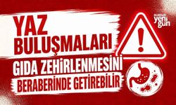 Yaz buluşmaları gıda zehirlenmesini beraberinde getirebilir