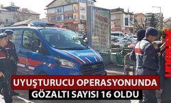 Burdur'da uyuşturucu operasyonu: gözaltı sayısı 16 oldu