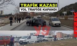 Bahçeşehir kavşağında kaza!