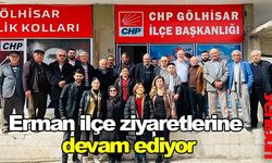 Seçim çalışmalarına hızlı başlayan CHP Burdur Milletvekili Aday Adayı Süleyman Erman, Çavdır, Gölhisar ve Altınyayla'da vatandaşlarla buluştu. 