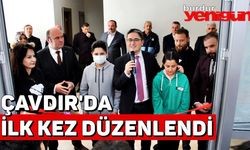 Çavdır'da ilk kez düzenlendi