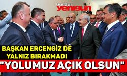 Başkan Ercengiz, Kılıçdaroğlu’nu karşıladı