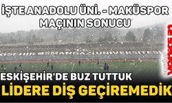 Burdur Maküspor, lidere diş geçiremedi