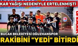 Bucak Bld. Oğuzhanspor Rakibini "Yedi" Bitirdi!