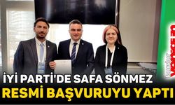 Safa Sönmez, Resmi Başvuruyu Yaptı