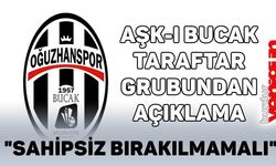 Oğuzhanspor Taraftar Grubundan Açıklama