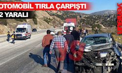 Çeltikçi belinde kaza: 2 kişi yaralandı