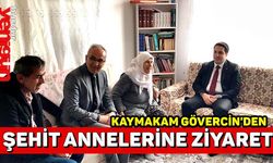 Kaymakamdan Şehit Annelerine Ziyaret