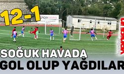 Soğuk Havada Gol Olup Yağdılar