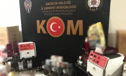 Konyaaltı'nda kaçak tütün ve sigara operasyonu