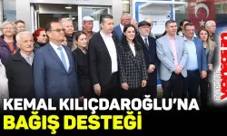 Burdur'da Kemal Kılıçdaroğlu'nun seçim kampanyasına bağış desteği