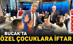 Bucak'ta özel çocuklara iftar