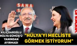 Kılıçdaroğlu, Hülya Gümüş’ü Yanından Ayırmadı