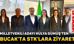 Milletvekili Adayı Hülya Gümüş'ten Bucak'ta STK'lara Ziyaret