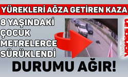 Burdur'da yürekleri ağza getiren kaza