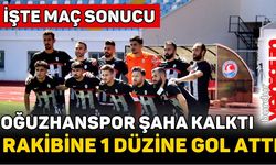 Bucak Bld. Oğuzhanspor'dan 1 Düzine Gol!