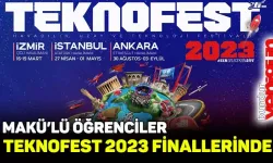 MAKÜ’lü öğrenciler TEKNOFEST 2023 finallerinde yarışmaya hak kazandılar