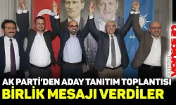 AK Parti Burdur'dan aday tanıtım toplantısı