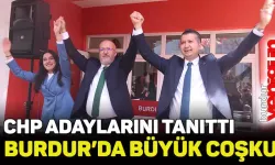 CHP Burdur’da adaylarını tanıttı