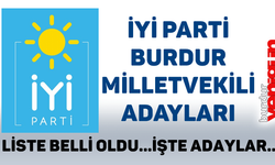 İşte İYİ Parti Burdur Milletvekili Adayları