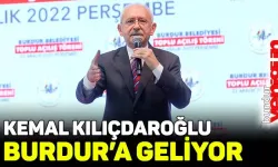 Kemal Kılıçdaroğlu, Burdur'a geliyor