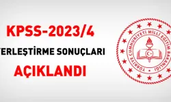 KPSS-2023/4 yerleştirme sonuçları açıklandı