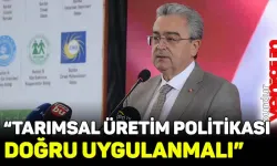 BTB Başkanı Gündüzalp: "Tarımsal üretim politikası doğru şekilde uygulanmalı"