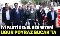 Uğur Poyraz Bucak'ta: "Meral Akşener'in selamını getirdik"