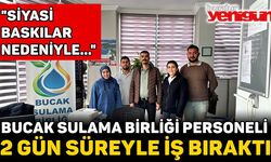 Bucak Sulama Birliği Personeli 2 Gün Süreyle İş Bıraktı