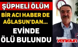 Ağlasun'da Şüpheli Ölüm... Evinde Ölü Bulundu