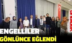 Engelliler gönüllerince eğlendi