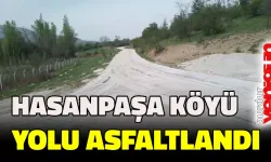 HASANPAŞA KÖYÜ YOLU ASFALTLANDI