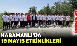 KARAMANLI'DA 19 MAYIS ETKİNLİKLERİ BAŞLADI