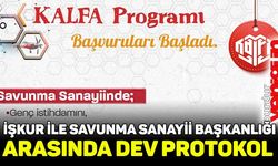 İşkur İle Savunma Sanayii Başkanlığı Arasında Dev Protokol