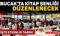 BUCAK'TA KİTAP ŞENLİĞİ DÜZENLENECEK