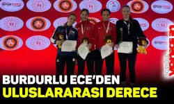 Burdurlu güreşçiden uluslararası derece