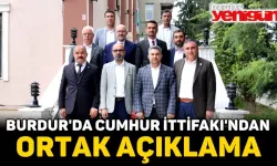 Burdur'da Cumhur İttifakı'ndan Açıklama