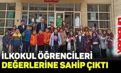 İlkokul öğrencileri, depremzede öğrencilerle bayramlaştı