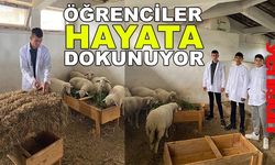 MESLEK LİSESİ ÖĞRENCİLERİ HAYATA DOKUNUYOR